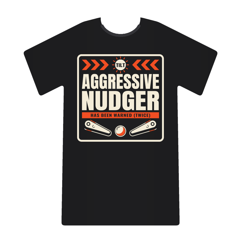 Aggressive Nudger (Label) tee