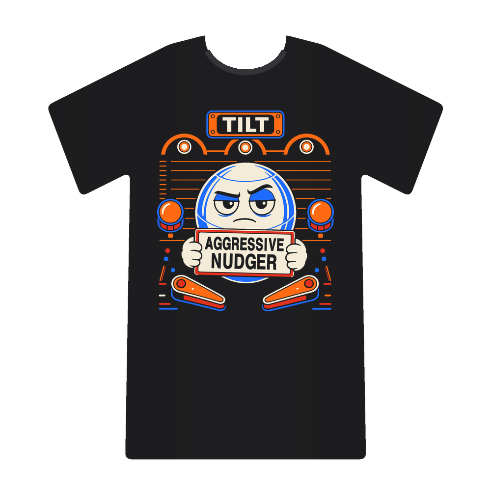 Aggressive Nudger (Mugshot) tee